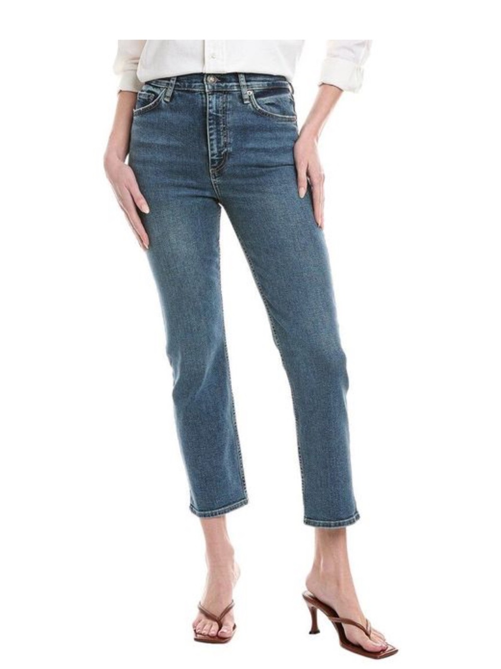 rag & bone Wren High-Rise Ankle Slim Size 26